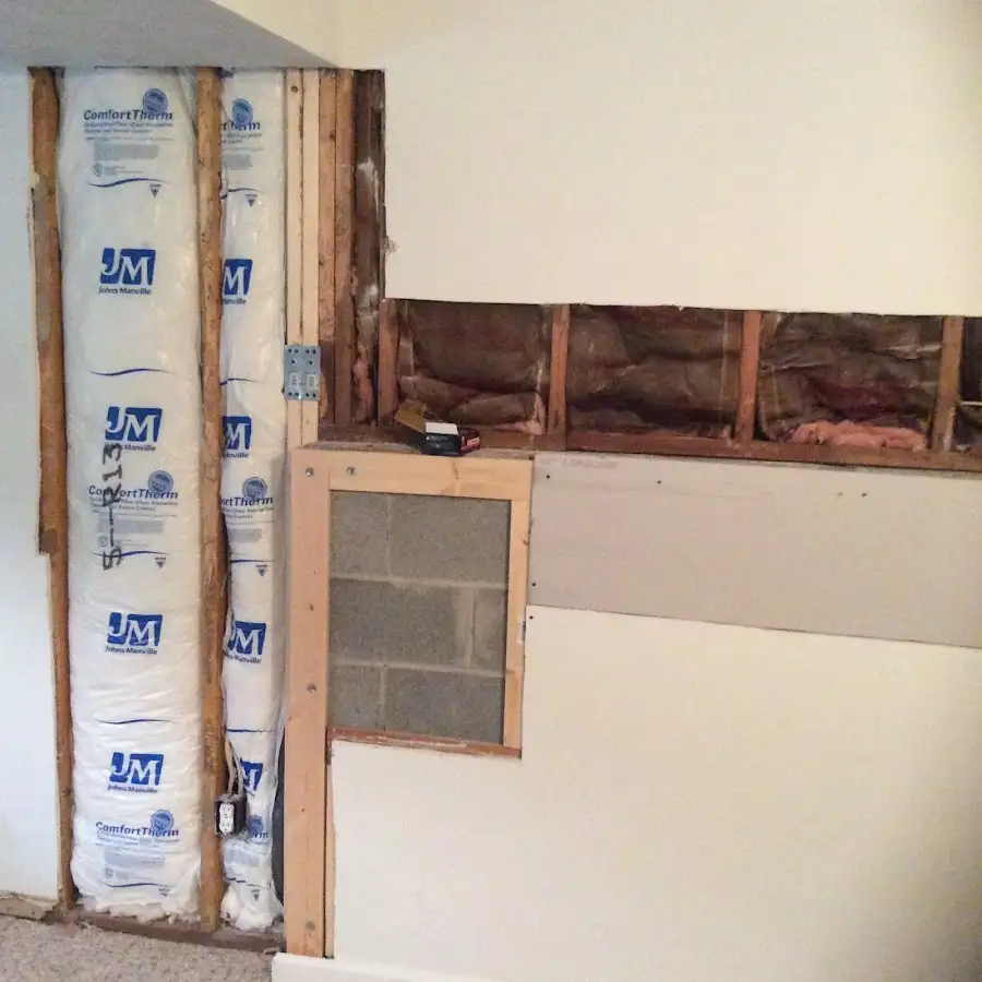 Wall insulation replacement during Structural Drying in Grand Ledge